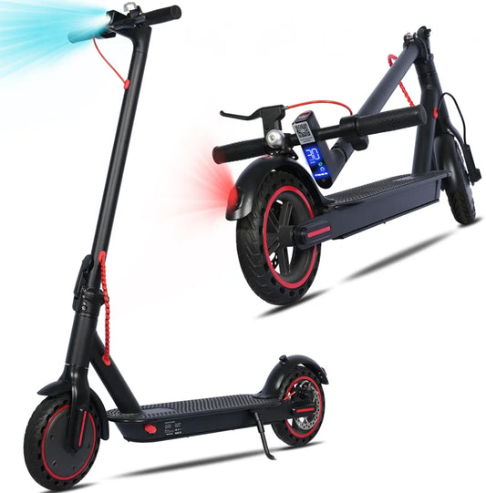 Electric Scooter 8.5" 36v 350W 10.4Ah Self-balance Max 15mph Folding Kick Escooter Smart App For Adults  EU US UK Warehouse