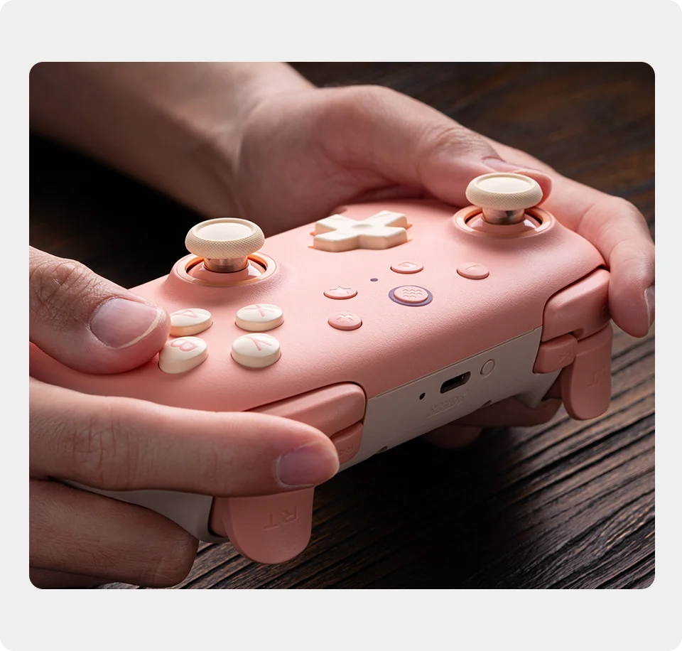 8BitDo Ultimate 2C Wireless Gaming Controller for PC, Windows 10, 11, Steam Deck, Raspberry Pi, Android Gamepad Accessories